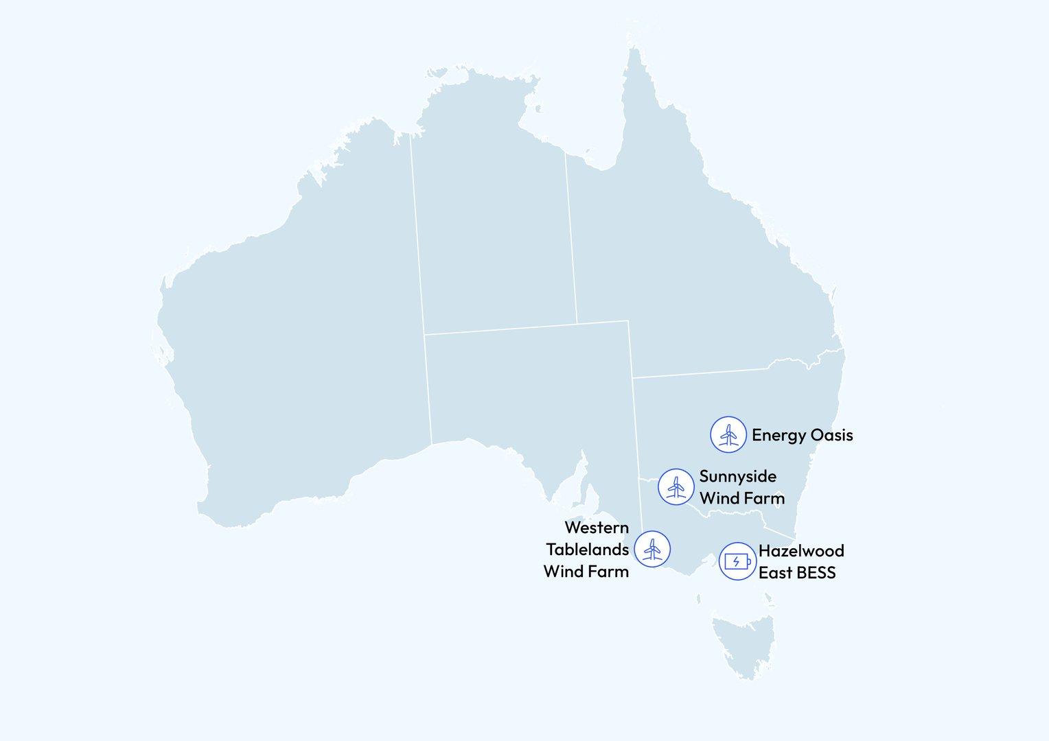 Voyager Energy Project Overview Map